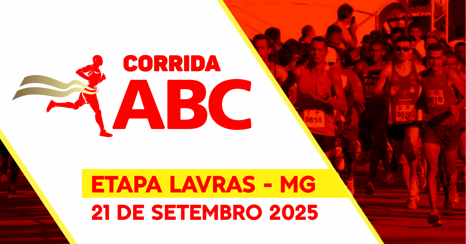 CORRIDA DE RUA ABC   MEXA-SE PARA O BEM VIVER - ETAPA - LAVRAS / MG