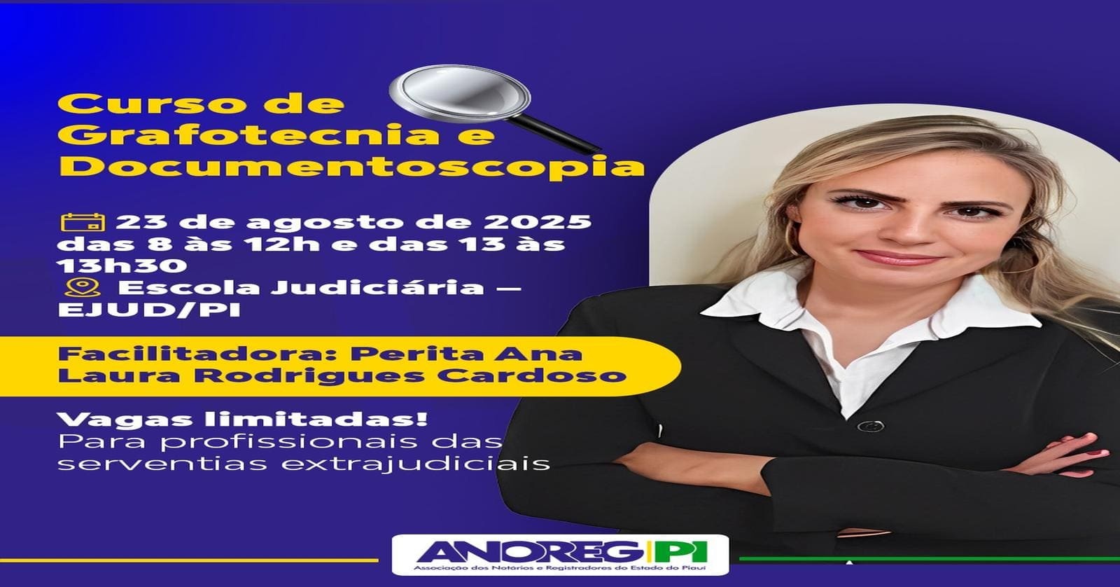 Curso de Grafotecnia e Documentoscopia