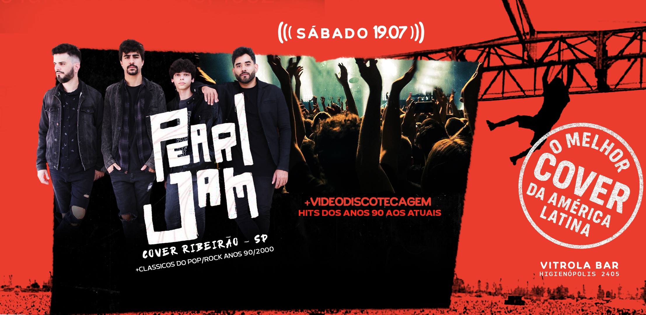 PEARL JAM - o melhor cover da America Latina