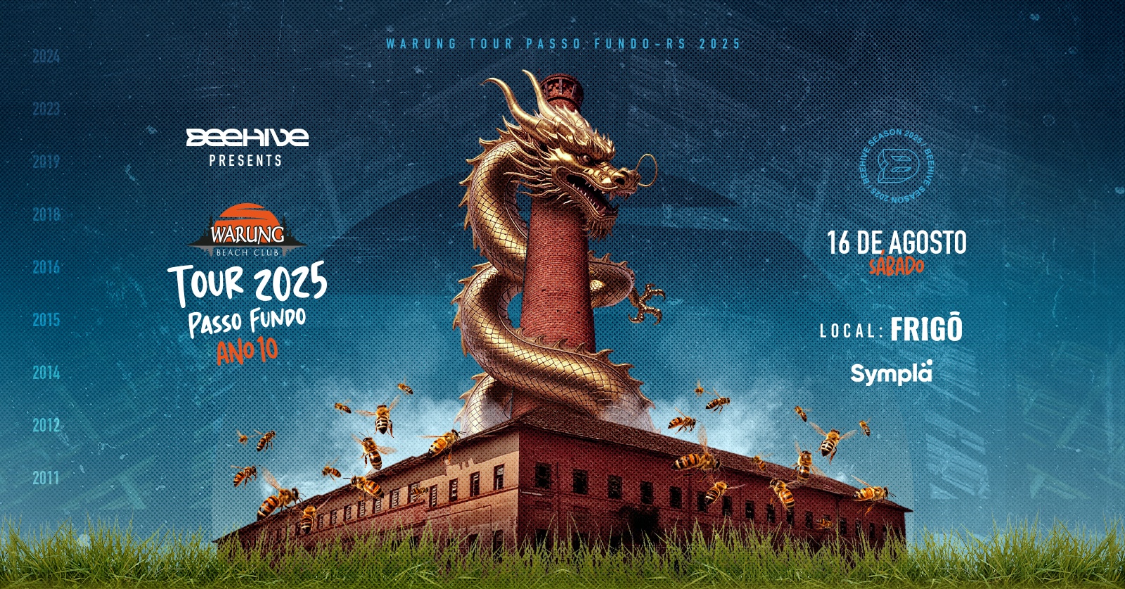 Warung Tour 2025 Passo Fundo - Ano 10