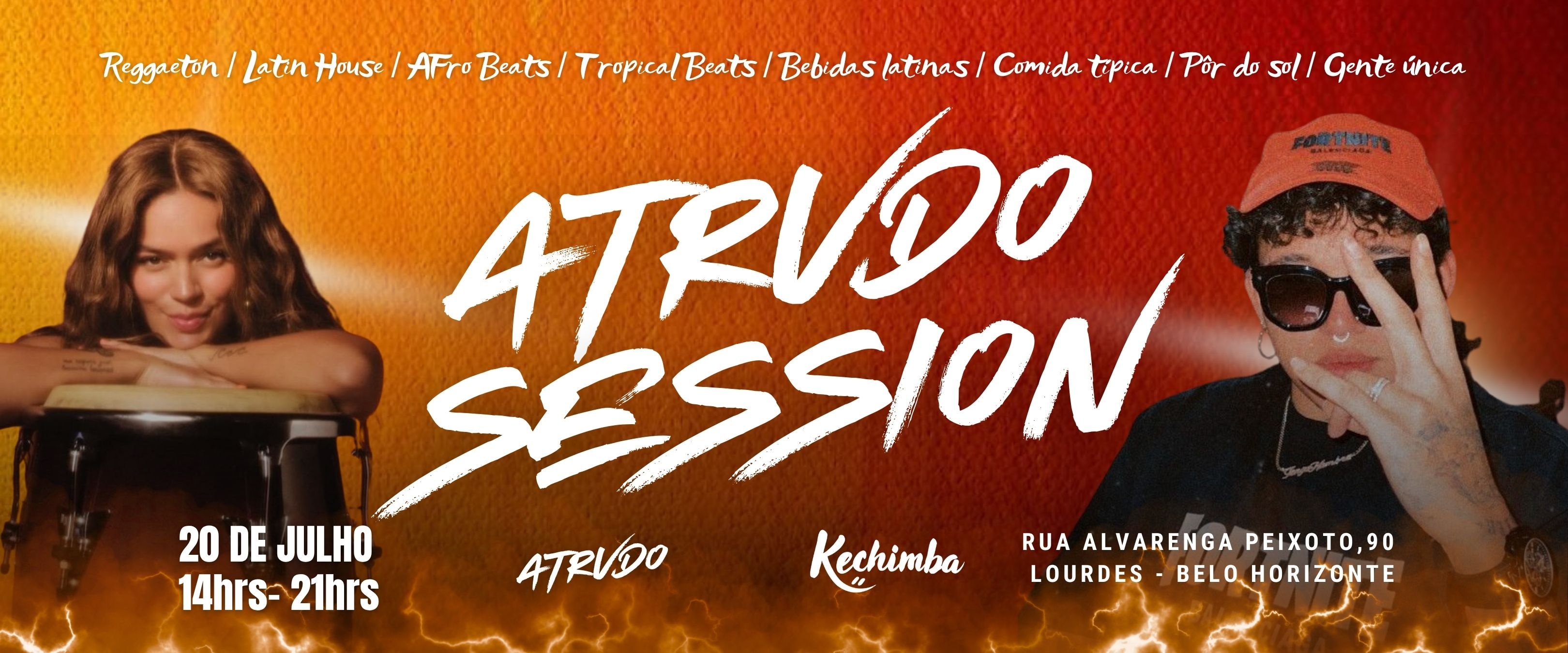 KECHIMBA FEST! ATREVIDO SESSION - NONA EDIÇÃO 20/07