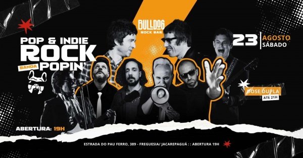 BANDA POPIN ROCK - ESPECIAL INDIE + POP ROCK ANOS 90