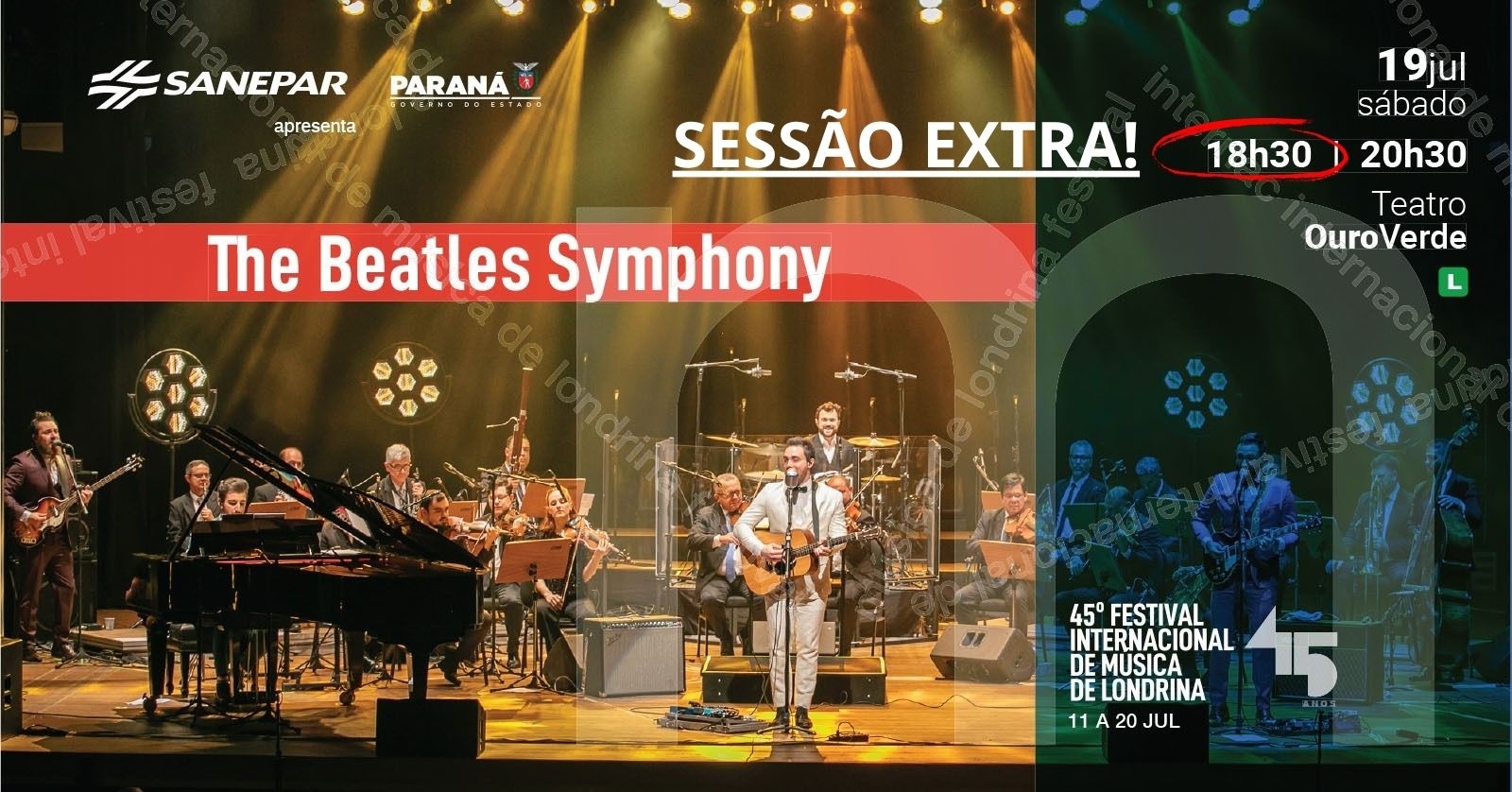 Senhor Bonifácio e Orquestra em The Beatles Symphony - SESSÃO EXTRA
