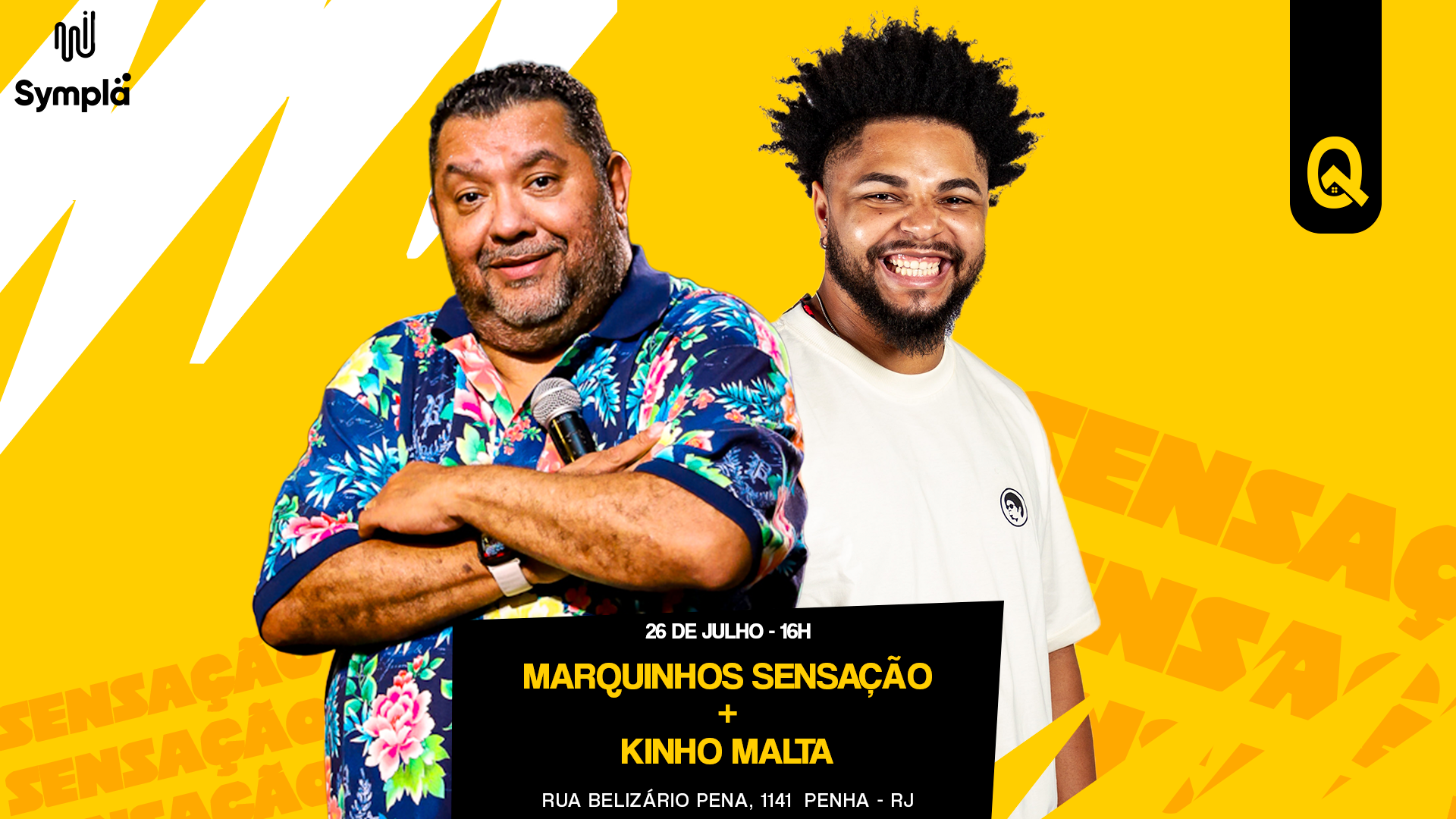 Marquinhos Sensação + Kinho Malta na Batuq!!! em Rio de Janeiro