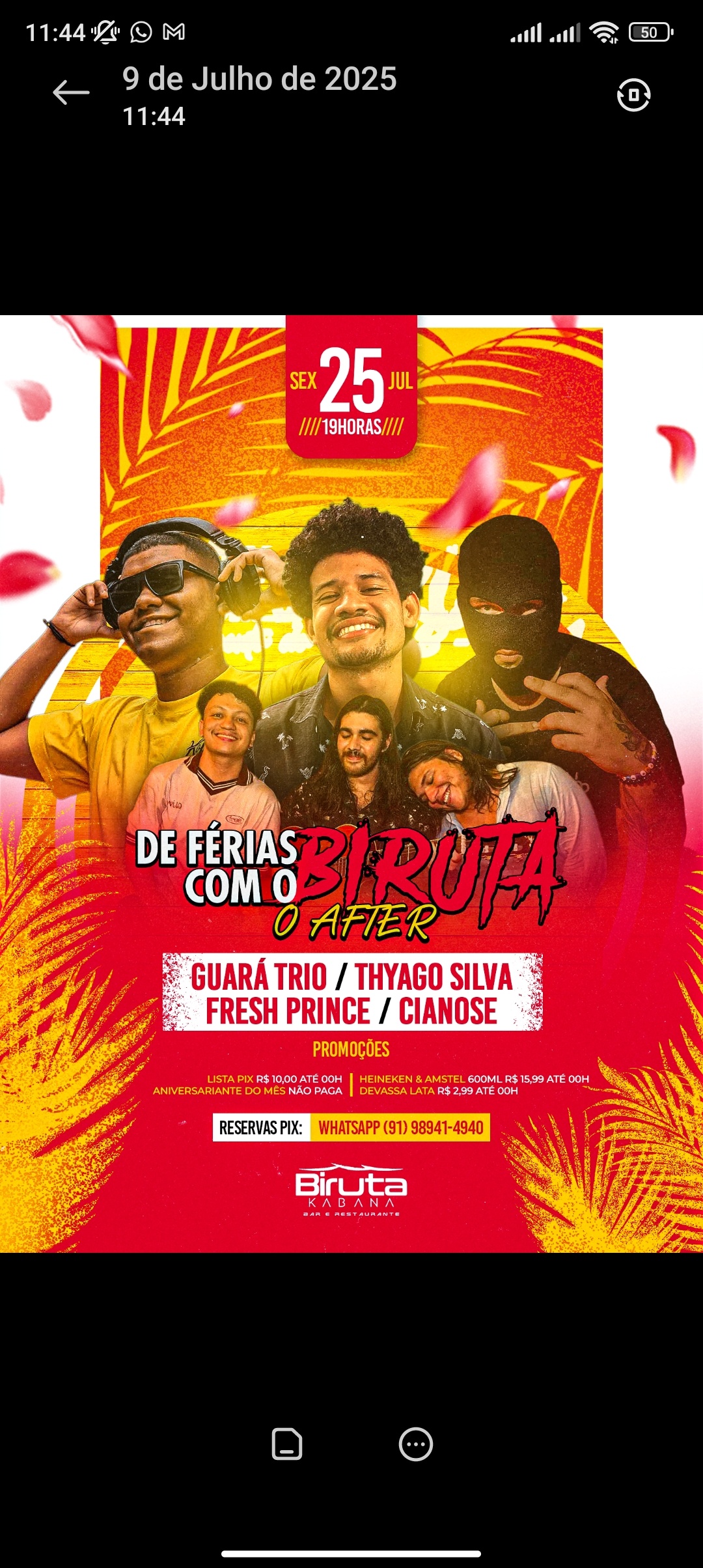 De Férias com o Biruta - O After