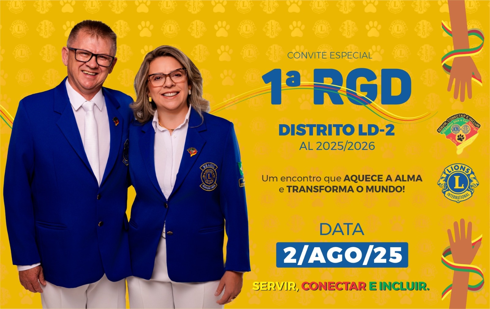 Lions Clube - 1ª RGD - Distrito LD2 - Gestão AL25.26