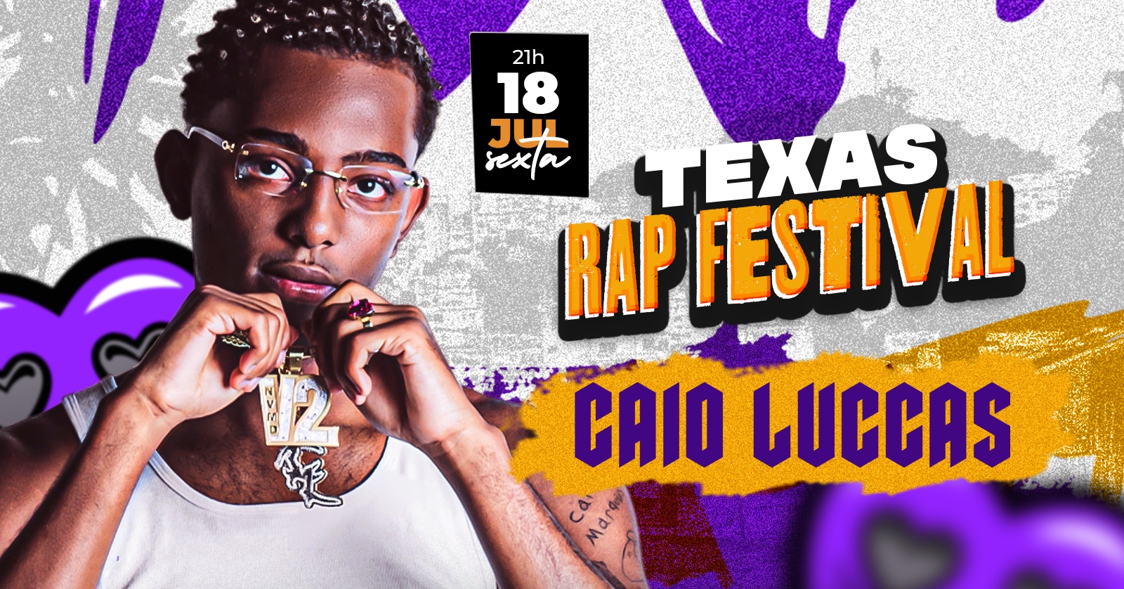 Texas Rap Festival - Caio Luccas em Petrópolis