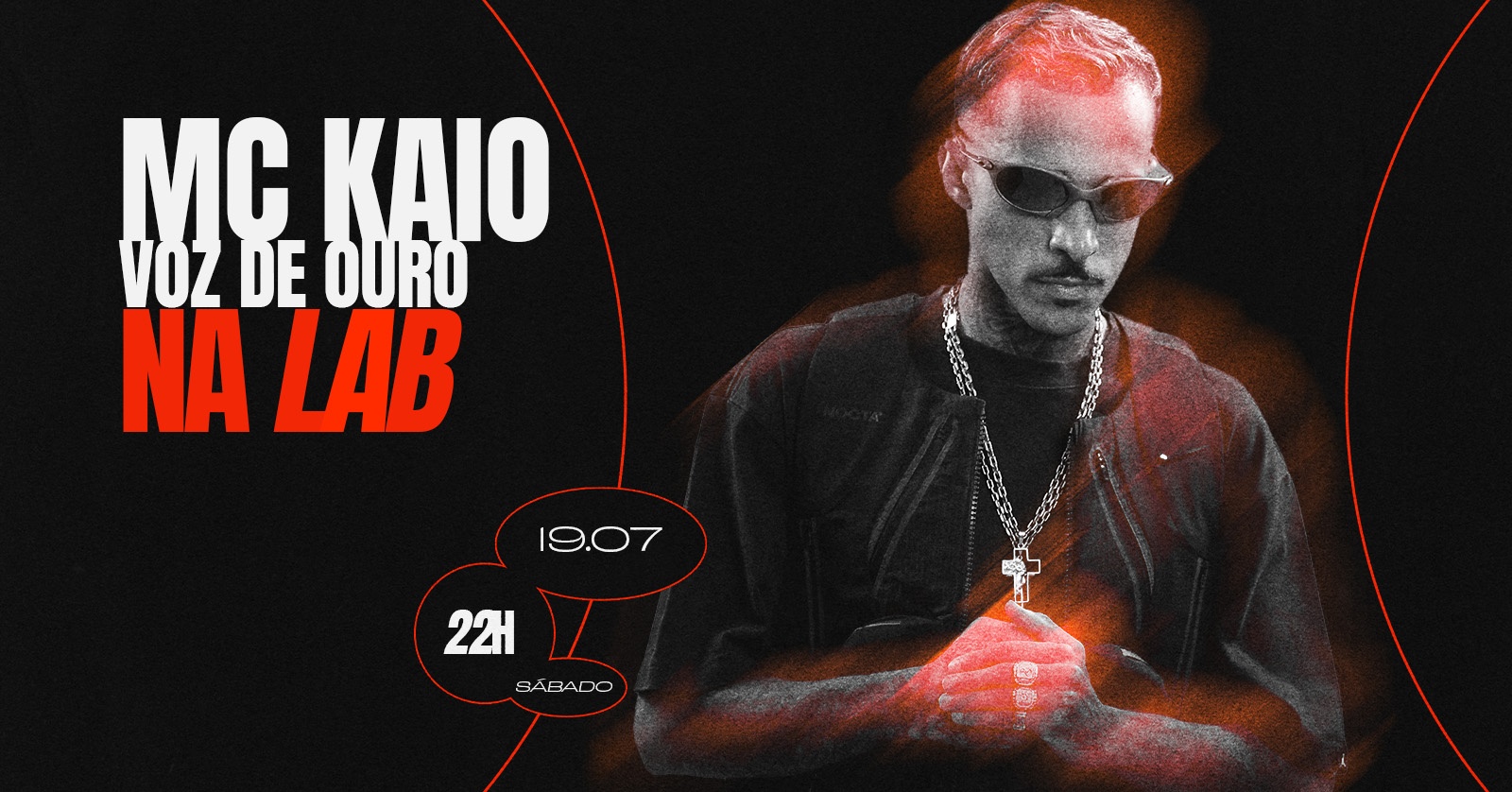 MC KAIO NA LAB | SÁBADO 19/07