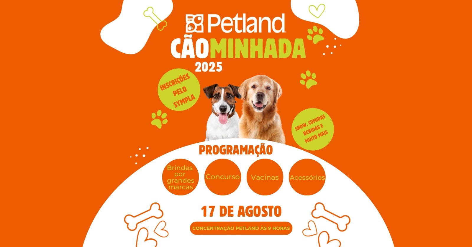 CÃOMINHADA PETLAND 2025