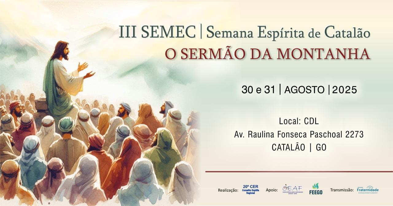 III SEMEC - Semana Espírita de Catalão