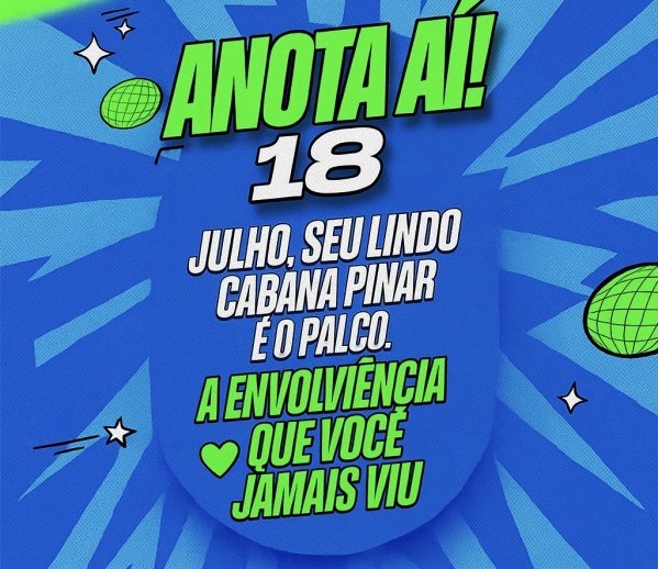Imagem do evento CABANA PINAH DIA 18