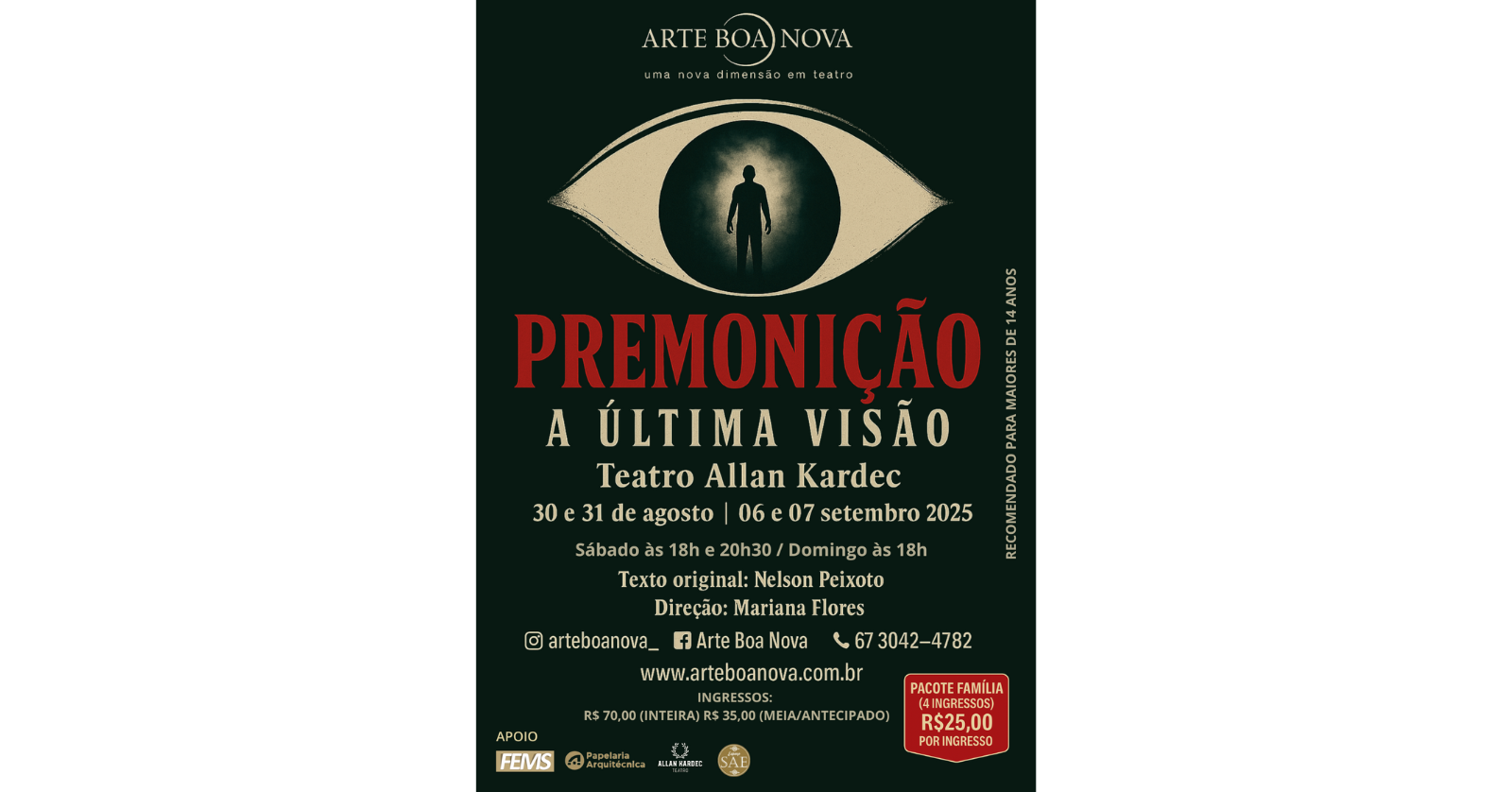 Premonição: A Última Visão - 07/09 18h