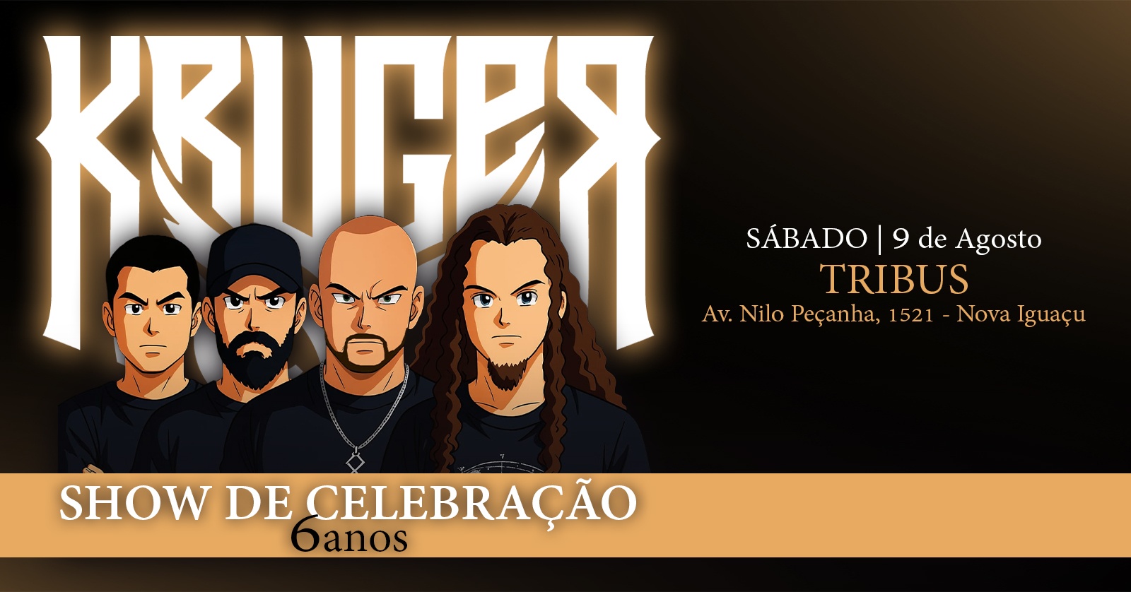 KRUGER NO TRIBUS | Show de Celebração 6 anos