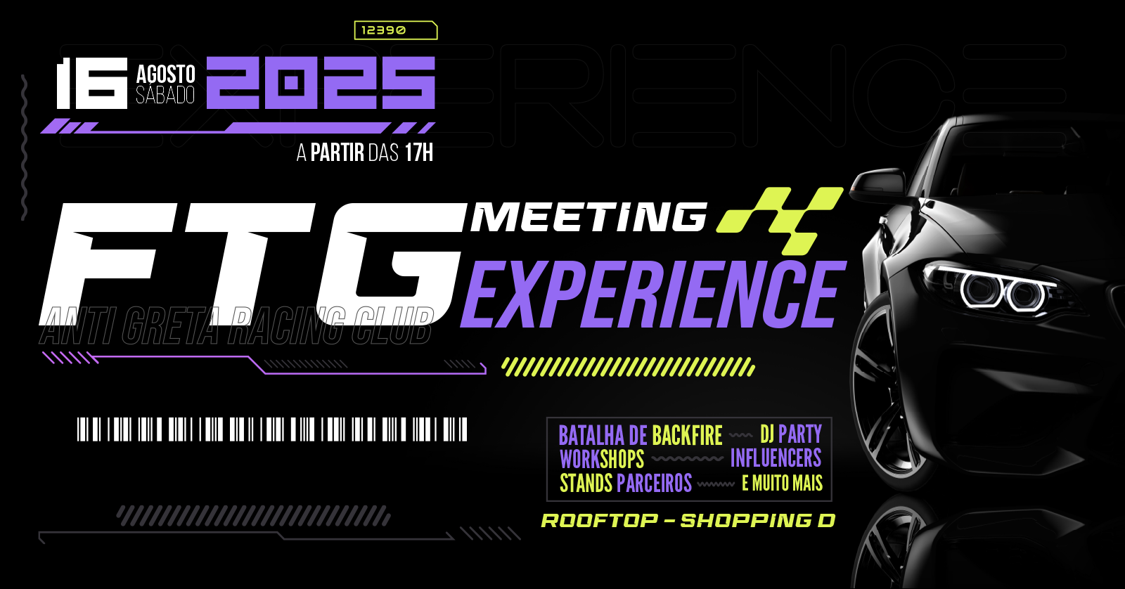 FTG Meeting EXPERIENCE | 2º ENCONTRO DE CARROS - Shopping D