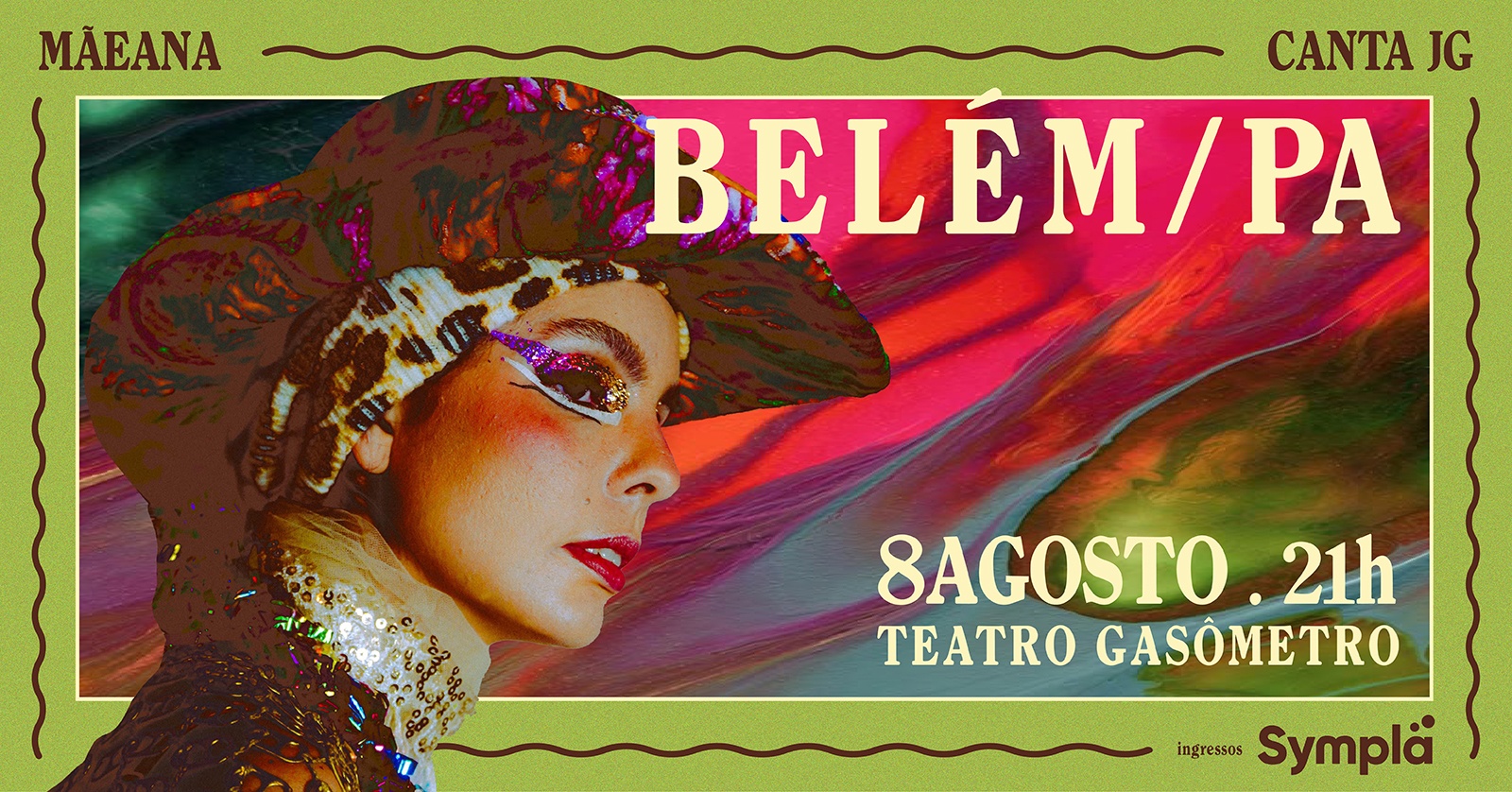 Mãeana canta JG - 08 de Agosto no Teatro Gasômetro - Belém/PA