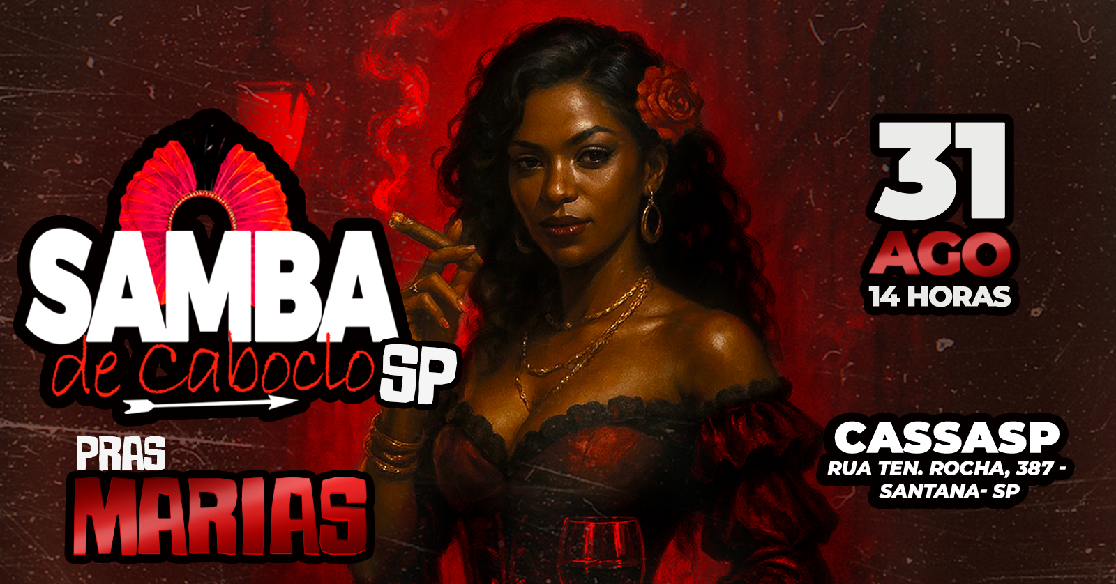 Samba de Caboclo em São Paulo PRAS MARIAS