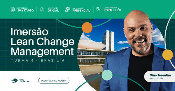 Imagem do evento Imersão Lean Change Management - Brasília 2025: Certificação Oficial