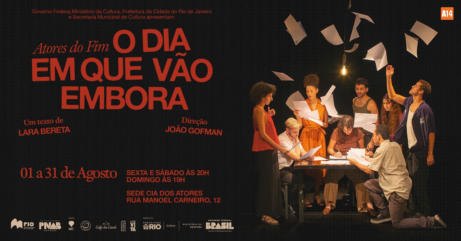 O DIA EM QUE VÃO EMBORA