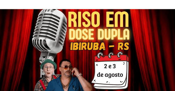 Banner Riso em Dose Dupla / domingo