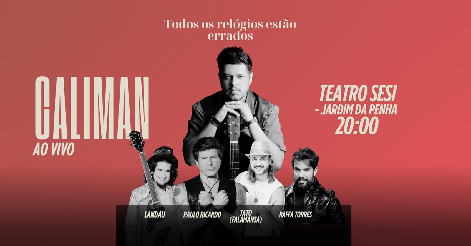 CALIMAN AO VIVO - GRAVAÇÃO DE ÁUDIOVISUAL
