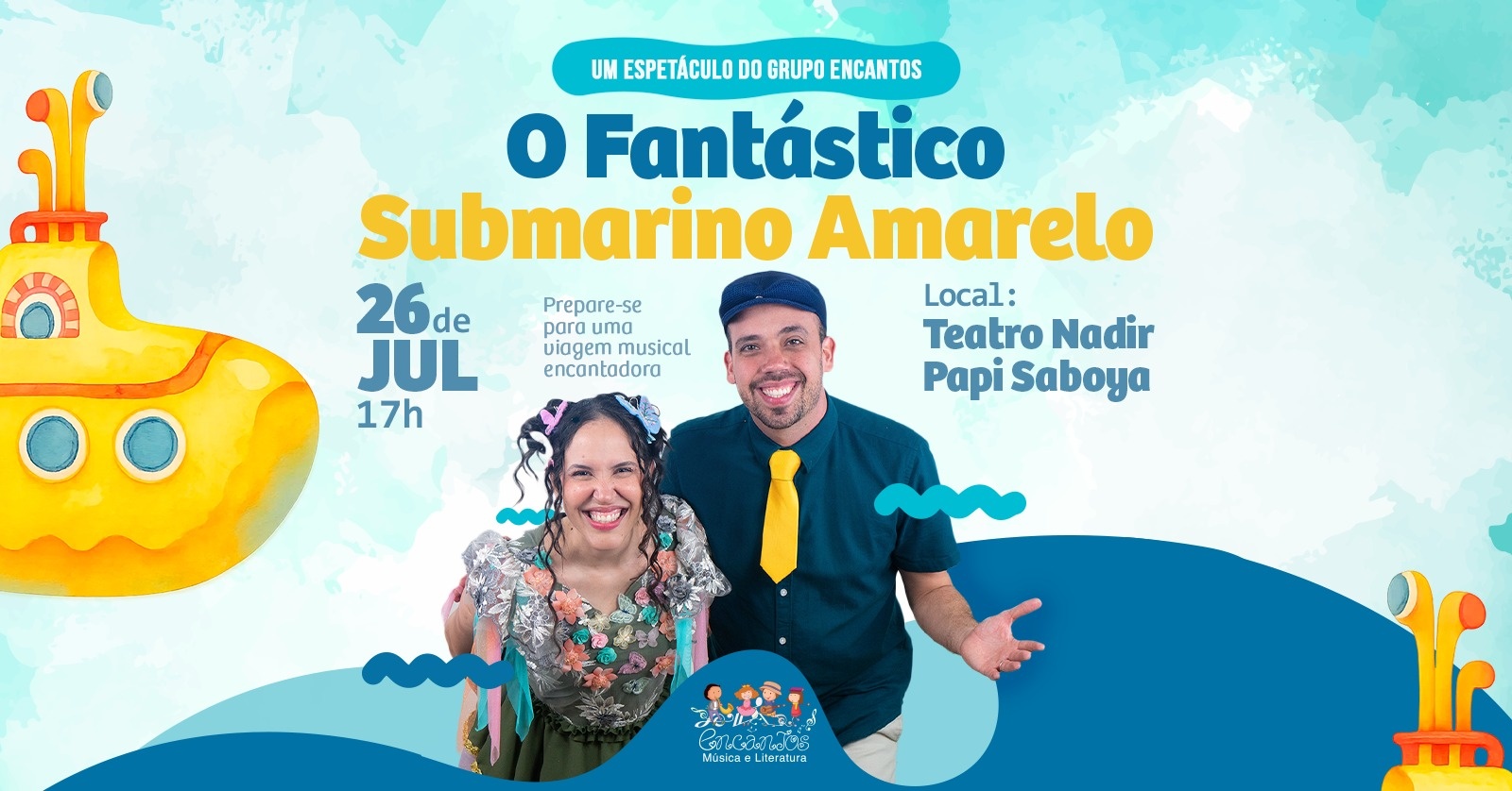 O Fantástico Submarino Amarelo - Grupo Encantos
