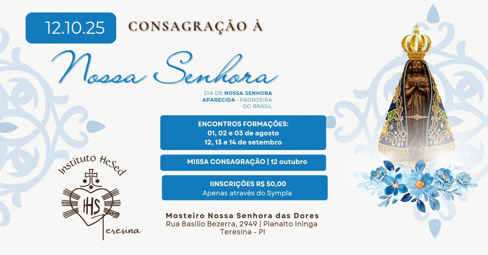 Consagração a Nossa Senhora - 2025