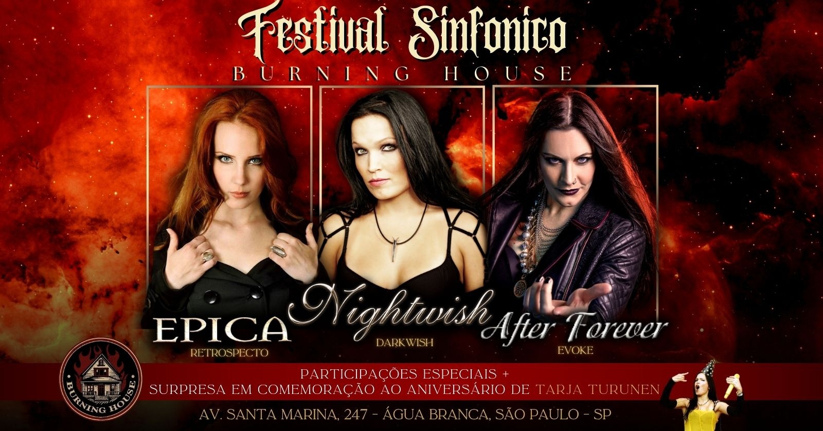 FESTIVAL SINFONICO NA BURNING HOUSE