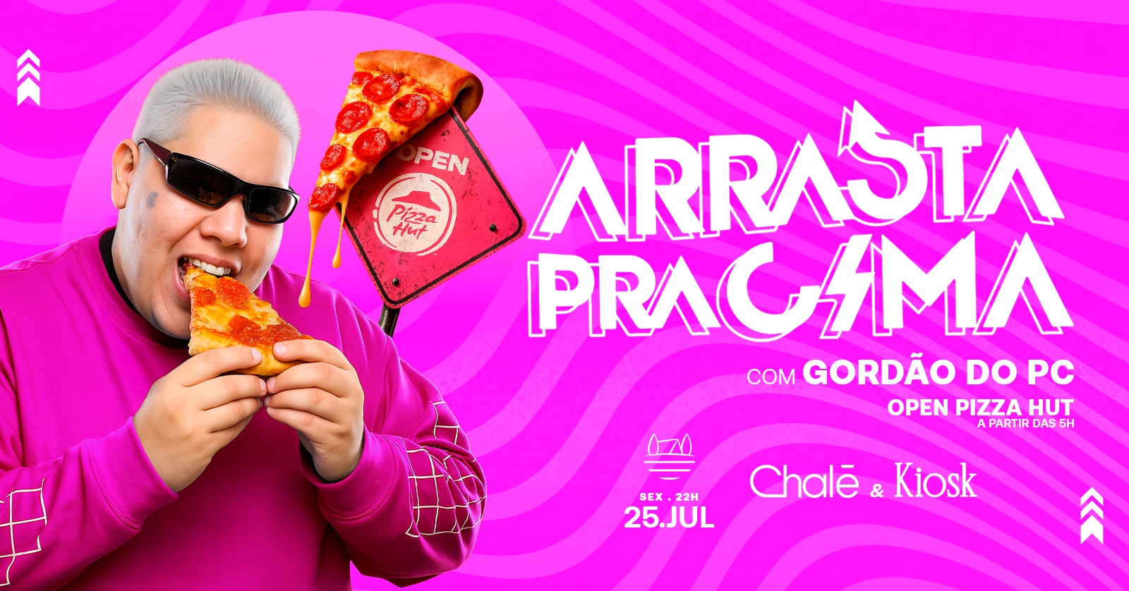 Arrasta Pra Cima com Gordão do PC | 25/07