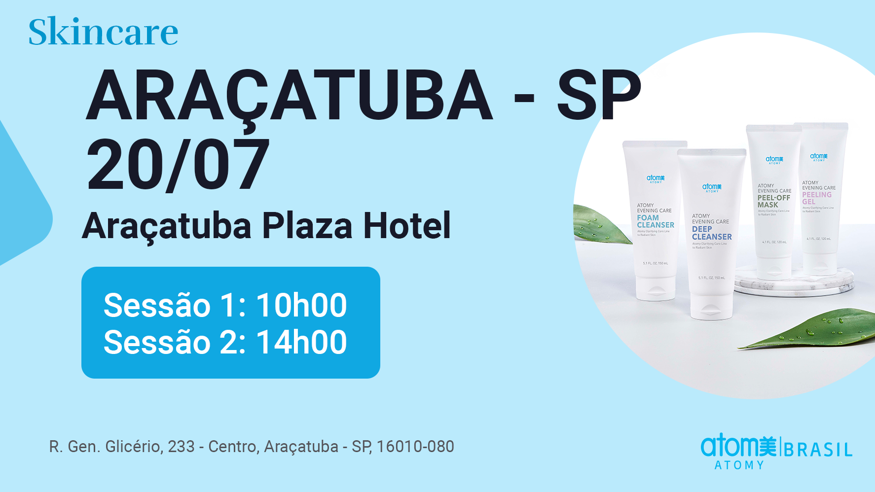 Skincare com produtos Coreanos - Araçatuba / SP