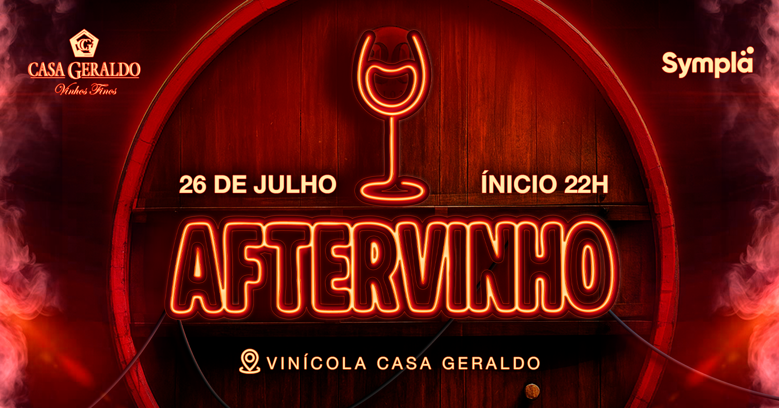 AFTERVINHO | 26 de Julho | Vinícola Casa Geraldo