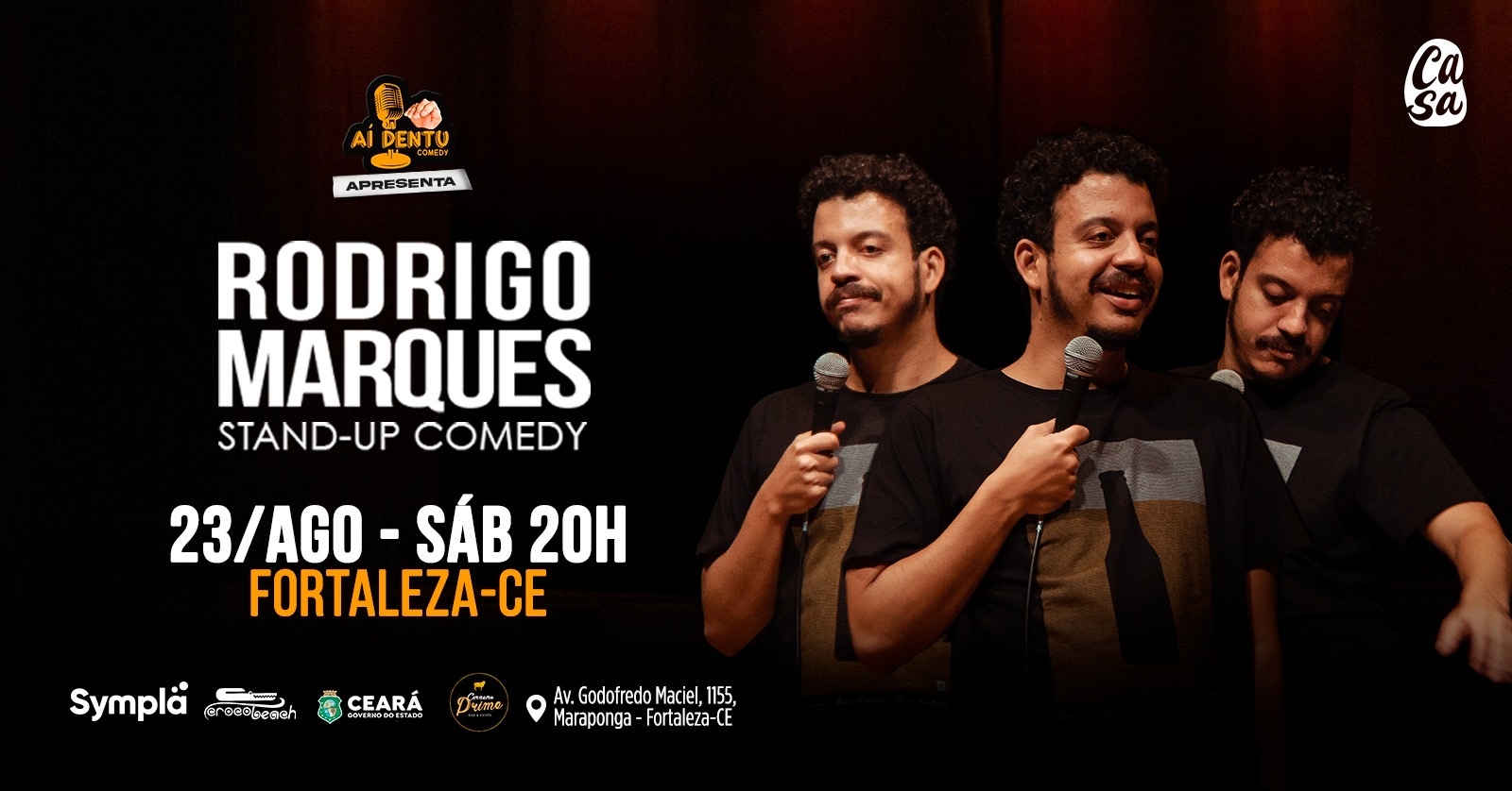 Rodrigo Marques - Stand-up Comedy 23/Ago 20H