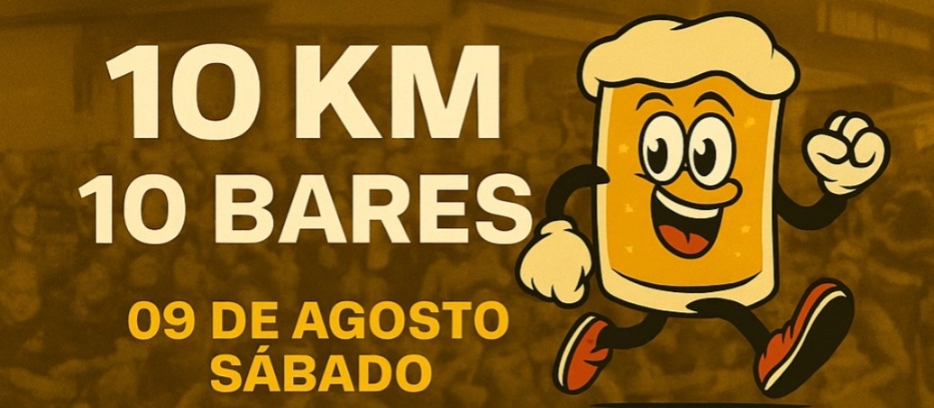 Corrida 10 KM - 10 Bares - 3 edição