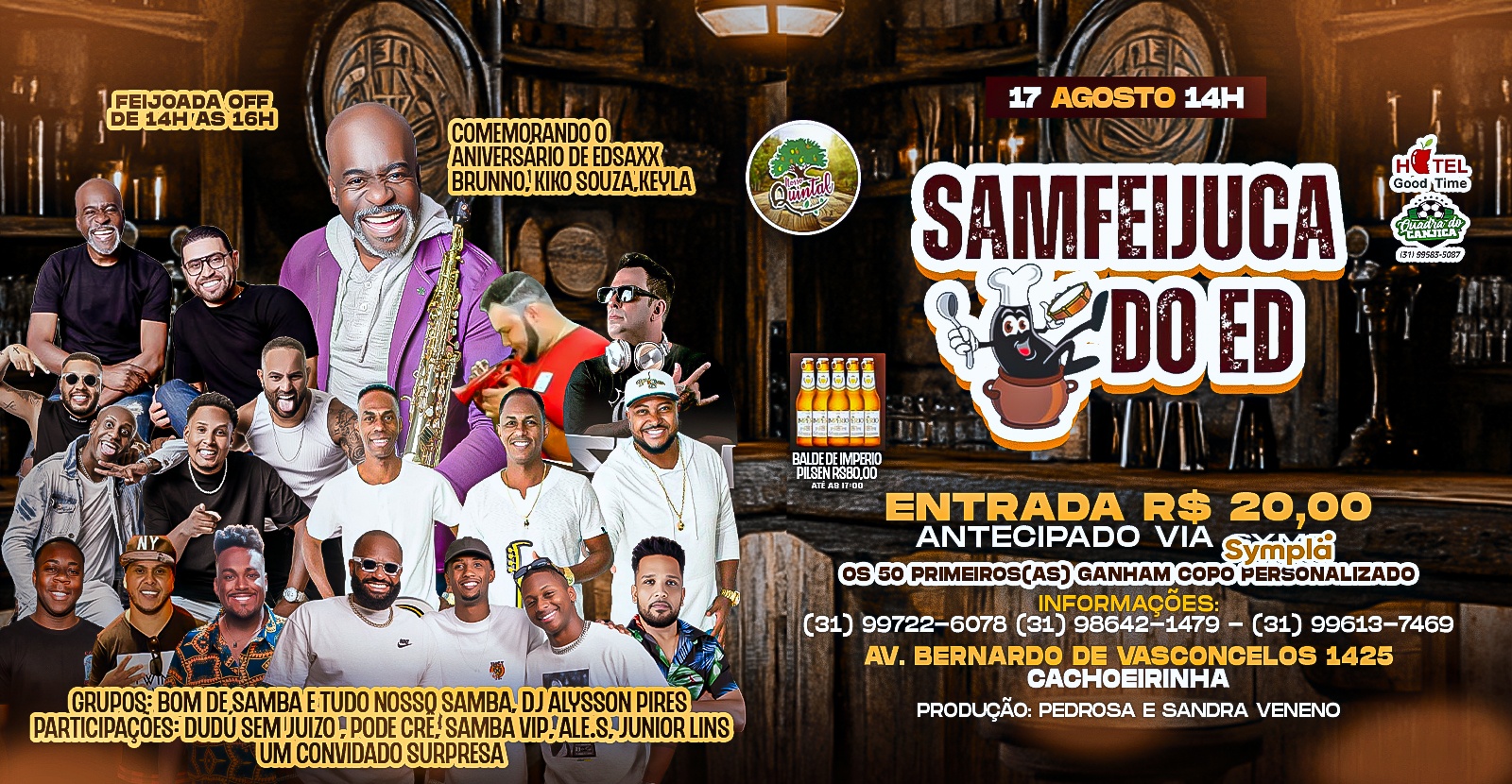 SamFeijuca do ED no Nosso Quintal