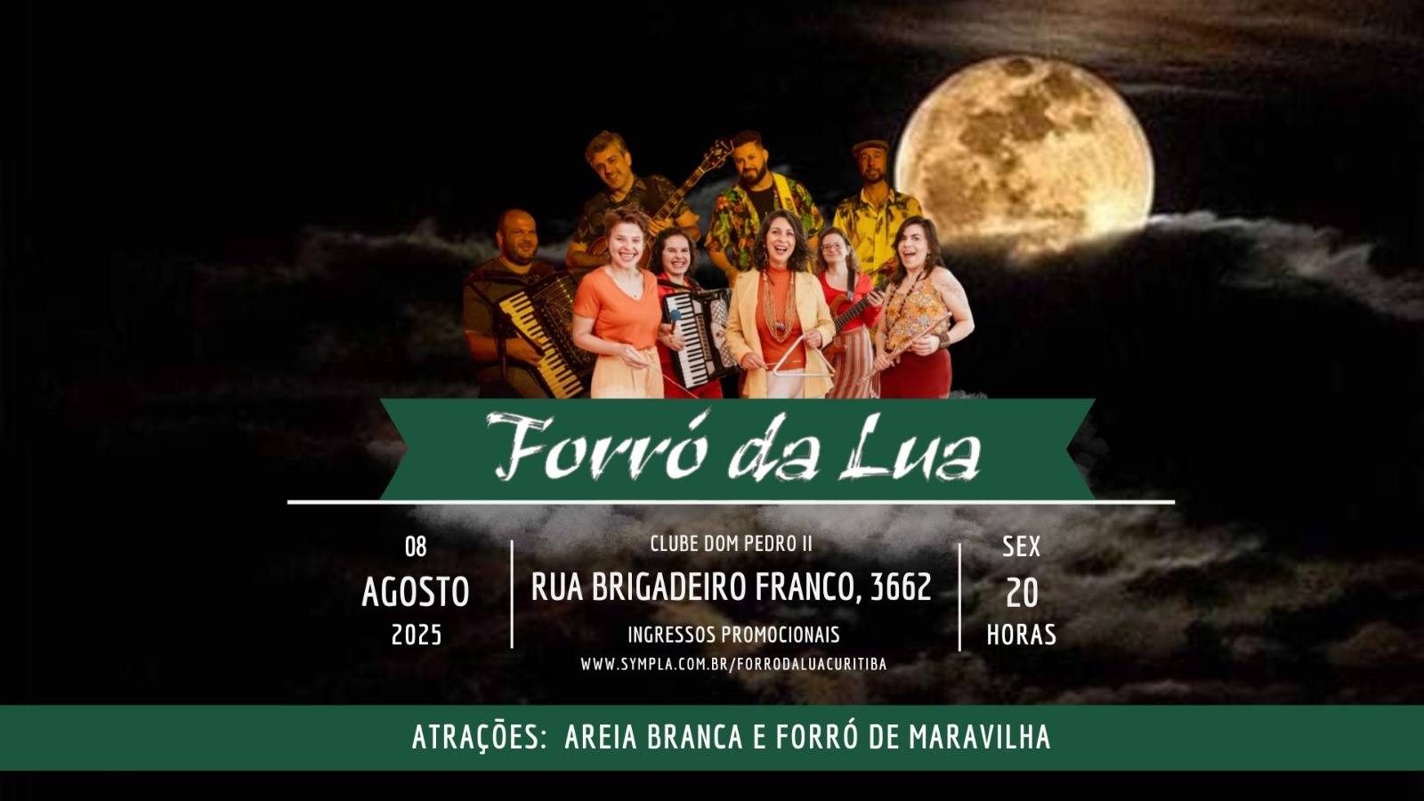 Forró da Lua - 2025 - Lua Cheia de Agosto