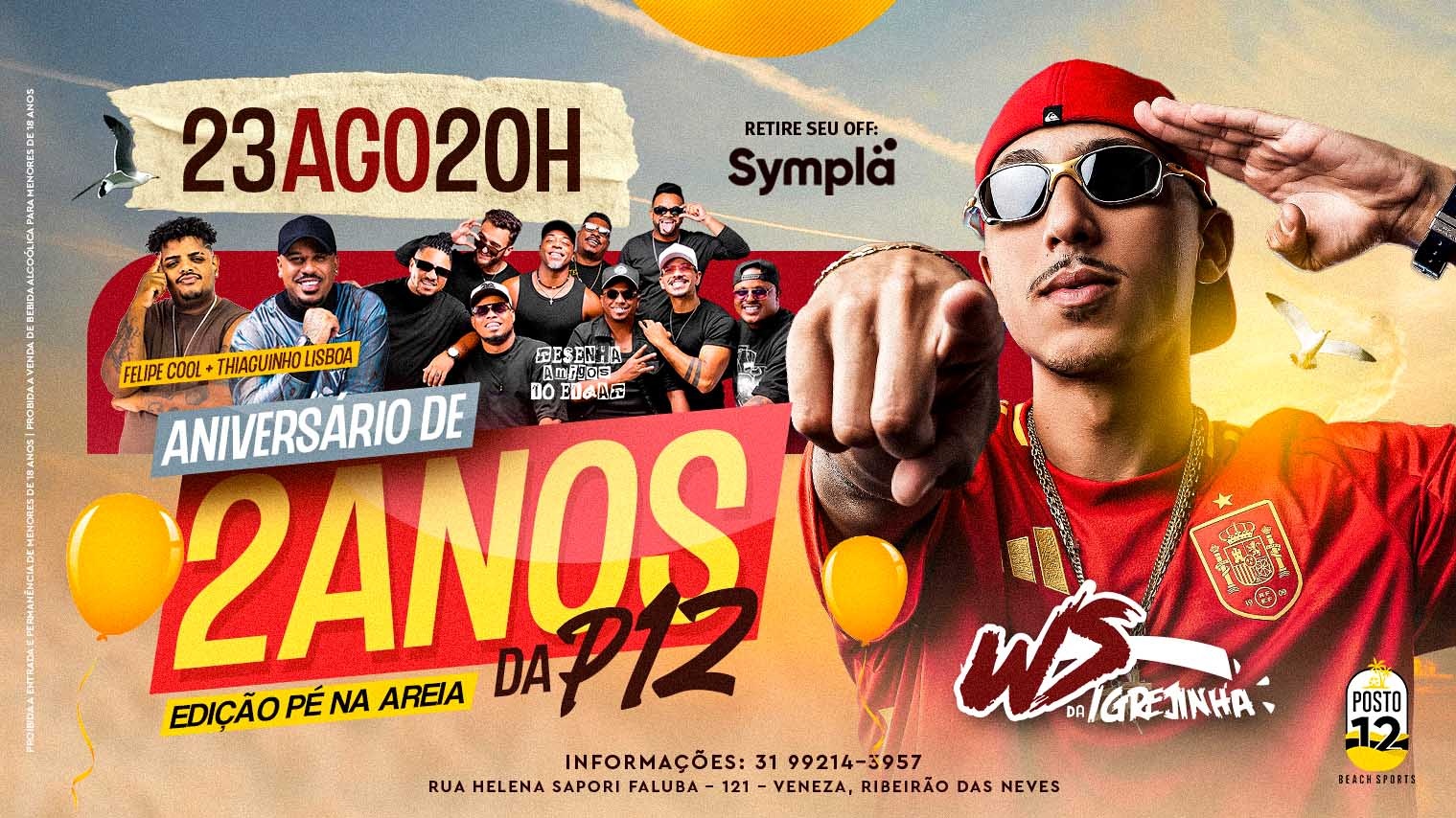 Aniversário de 2 anos da P12