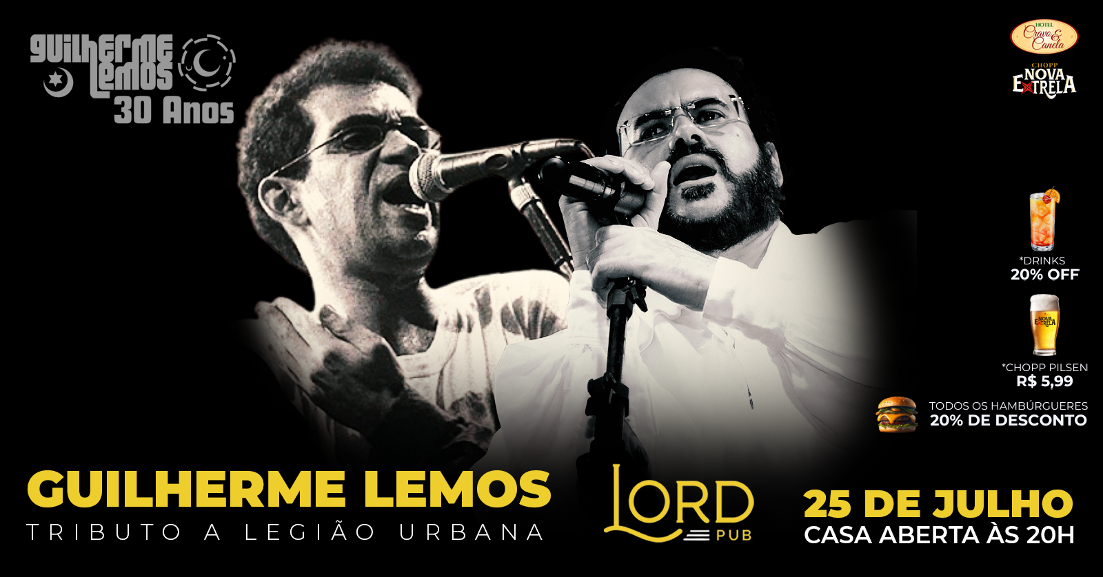 Tributo a Legião Urbana com Guilherme Lemos - Parte 2