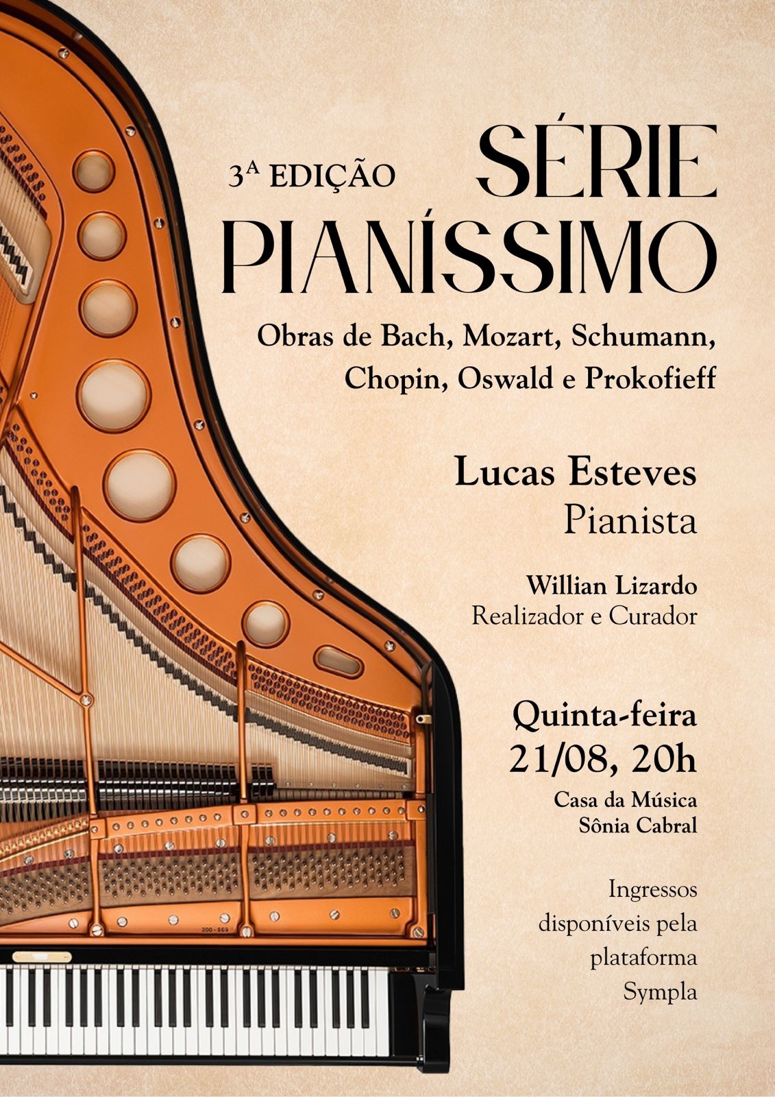 Série Pianíssimo 3a edição: Lucas Esteves