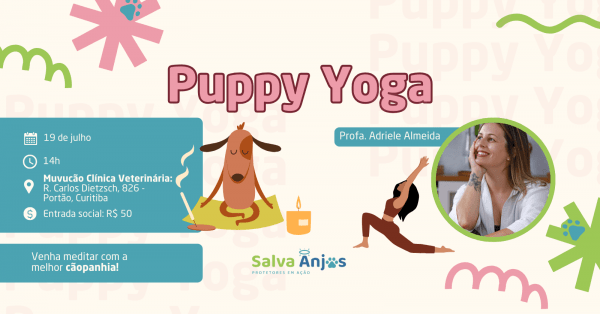 Imagem do evento Puppy Yoga