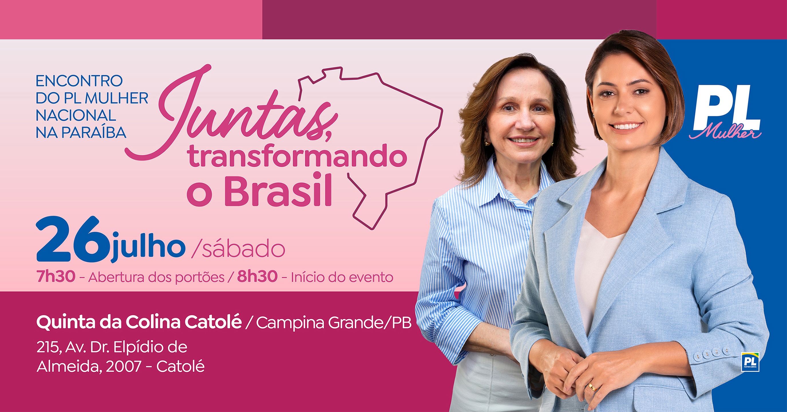 Encontro do PL Mulher Nacional na Paraíba