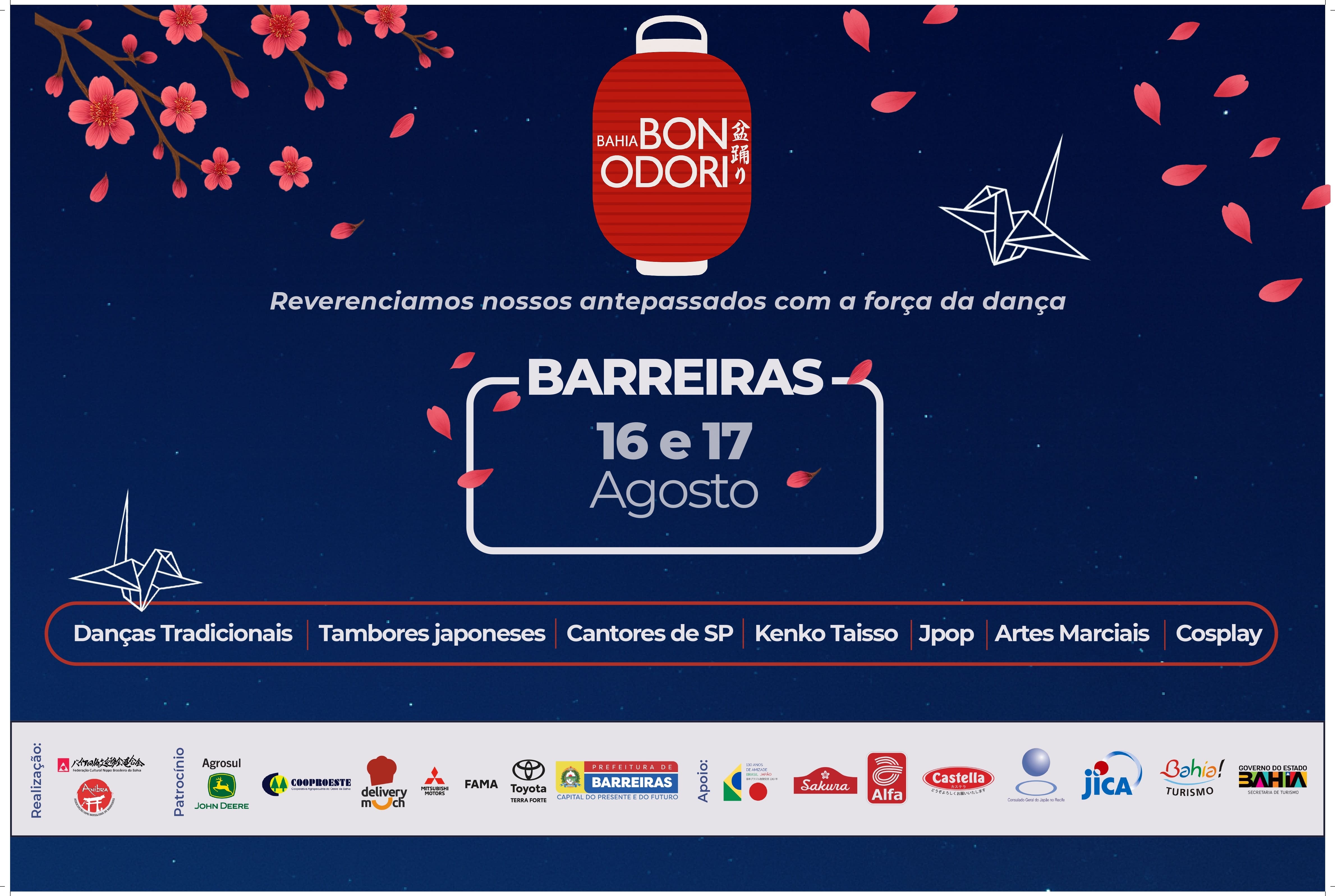 I Bon Odori Barreiras
