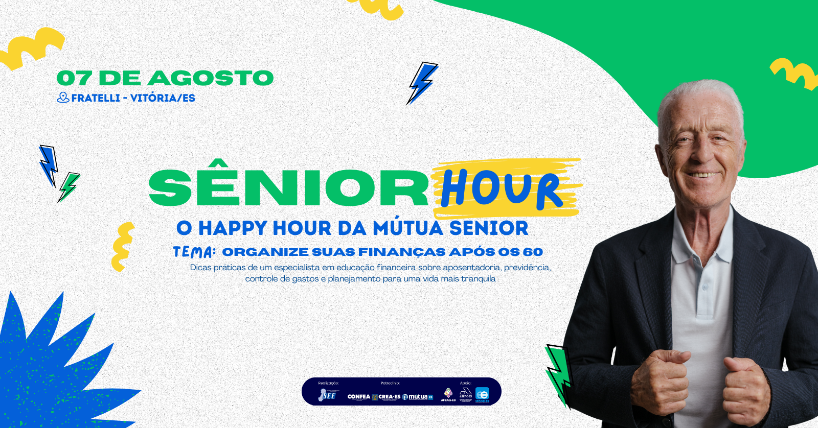 SENIOR HOUR  O Happy Hour do Mútua Sênior!