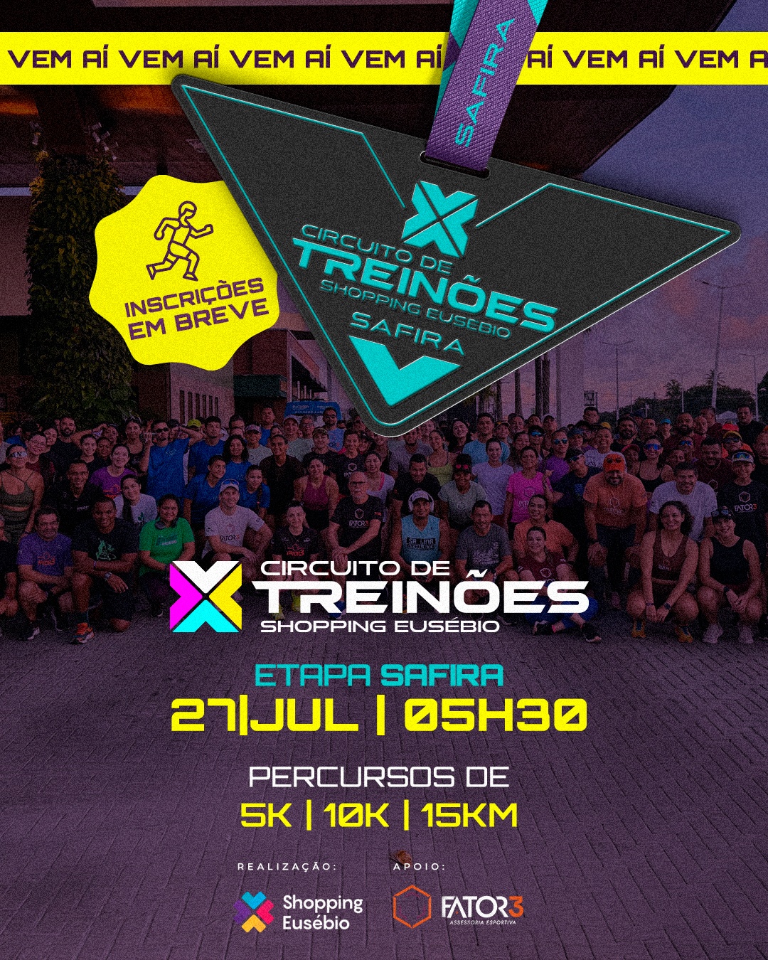 2º Treinão Etapa Safira - Circuito de Treinões Eusébio