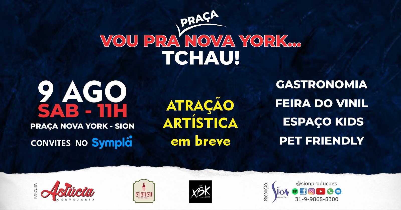 Vou Pra (Praça) Nova York... Tchau! - Homenagem aos Pais