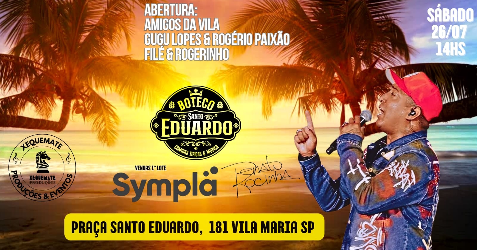 RENATO DA ROCINHA NO BOTECO SANTO EDUARDO