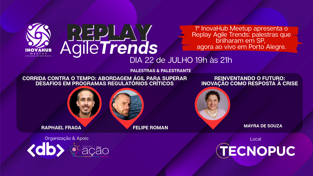 1º InovaHub Meetup - Replay Agile Trends SP 2025