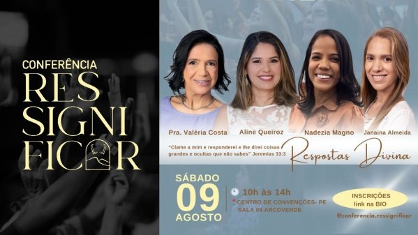 Banner Conferência Ressignificar 2025