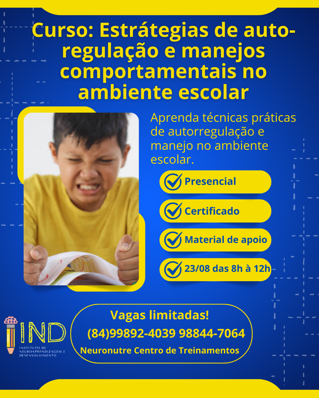 Estratégias de Autorregulação e Manejos Comportamentais no Ambiente Escolar