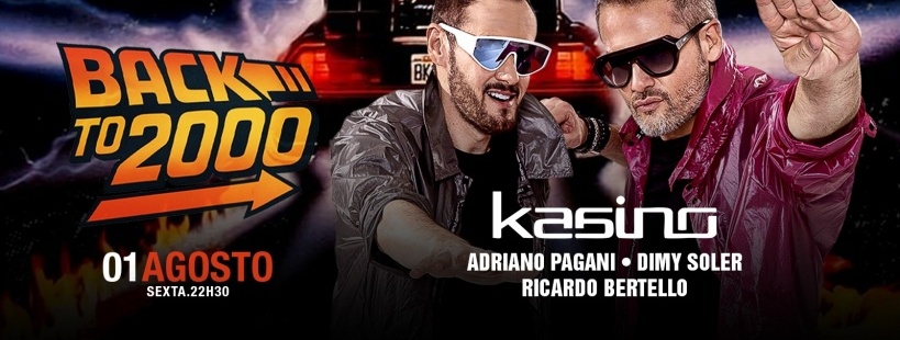 Back to 2000 apresenta KASINO @ Toca em São Paulo - Sympla