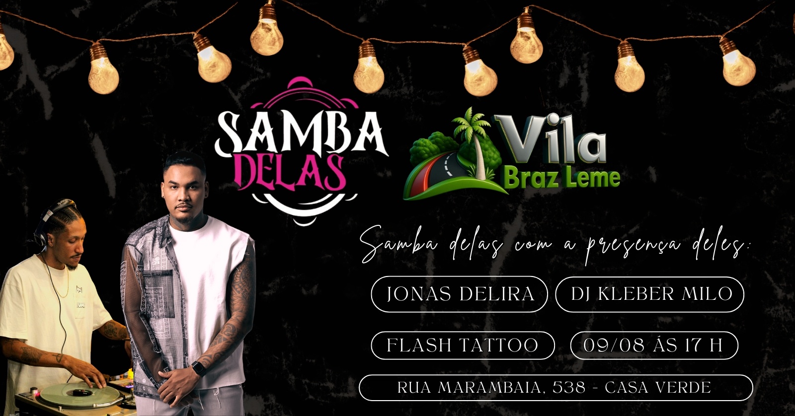 SAMBA DELAS COM JONAS LIRA