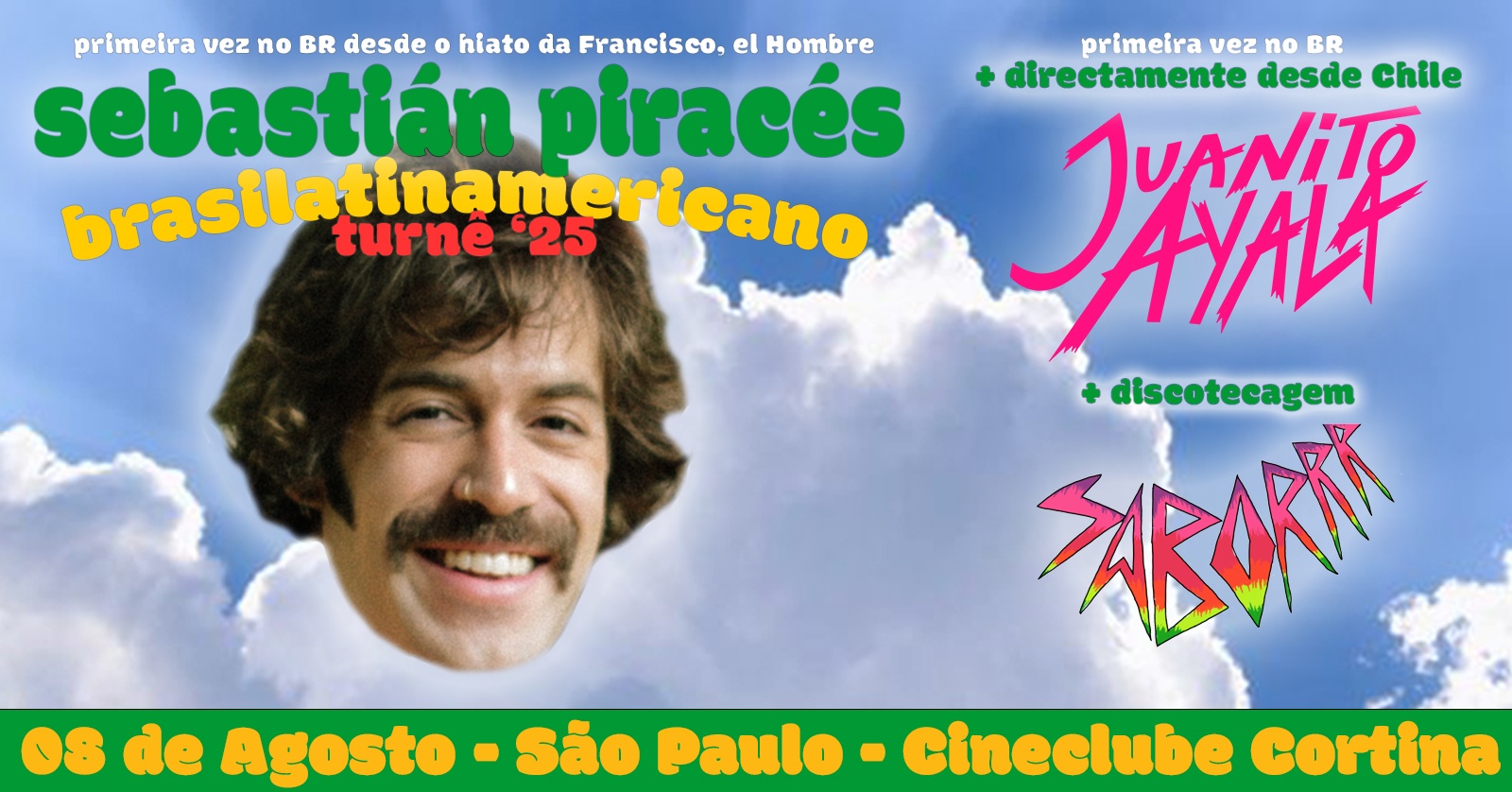SEBASTIÁN | BRASILATINOAMERICANO | 08.08 | Cineclube Cortina